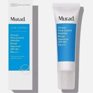 Murad Acne Control Oil and Pore Control Mattifier SPF 45 1.7 oz Exp. 03/2026